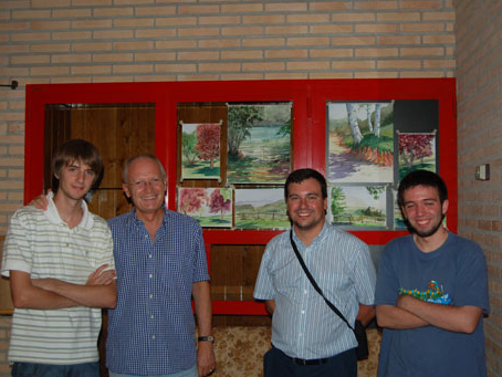 Amb tres participants a les Jornades Humanístiques de El Poblado a l'estiu del 2008.