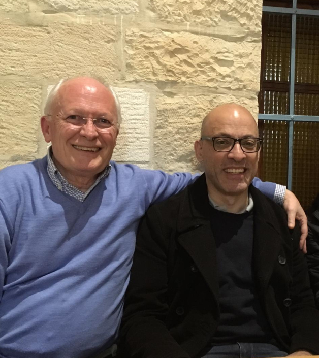 Amb Sleiman Rabadi a Jerusalem al febrer del 2019.