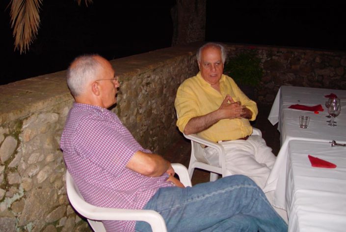 Amb Tomàs Cortada a Vilademires arreglant el país.