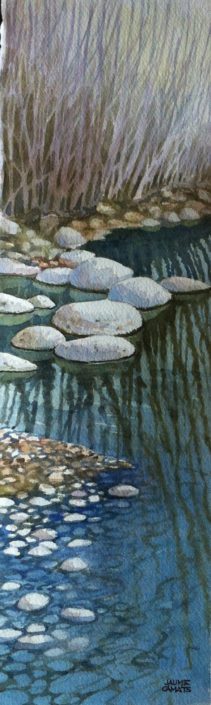 Aquarel·la sobre paper (36x11). Propietat de Srs. Muñoz – Juan-Dalac.