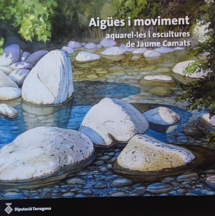 Portada del catàleg de l'exposició al Pati del Palau de la Diputació de Tarragona el 16-6-17.