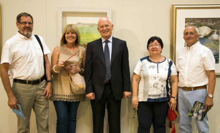 Acompanyat del meu germà Eladi i Montse i dels seus amics Jordi i Emi.