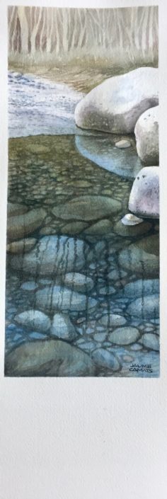 Aquarel·la sobre paper (39x12). Propietat dels Srs. Fontova-Porta.