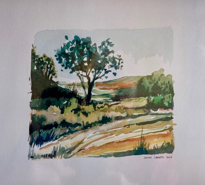 Aquarel·la sobre paper (xxxxx). Propietat Srs. Buqueras - Vilà.