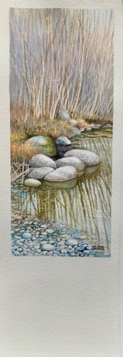 Aquarel·la sobre paper (39x12). Propietat dels Srs. Crespo - Ardanuy.