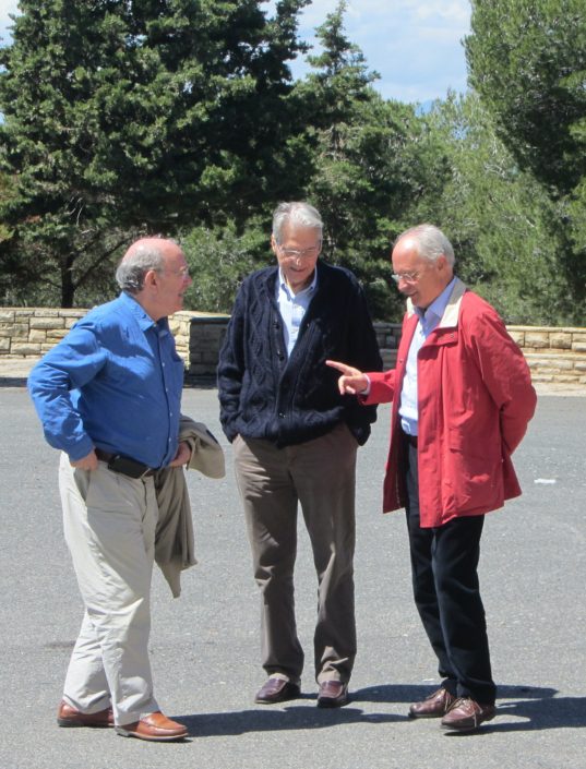 Amb Joan Janariz i Miquel Cortada.