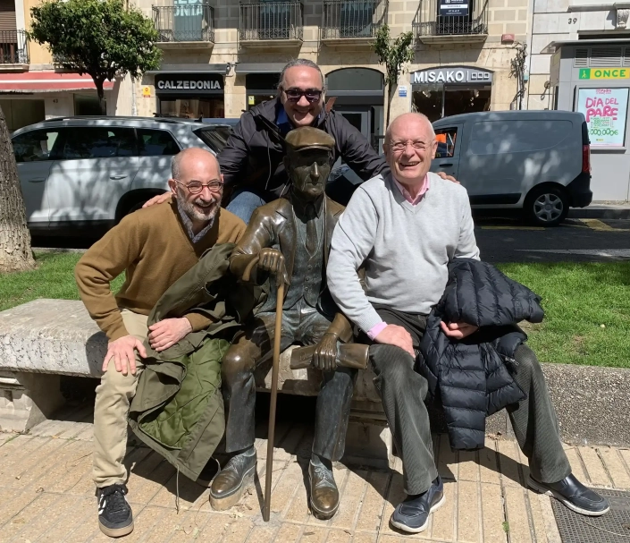 Amb Pepe Castellanos i Miguel Olivares